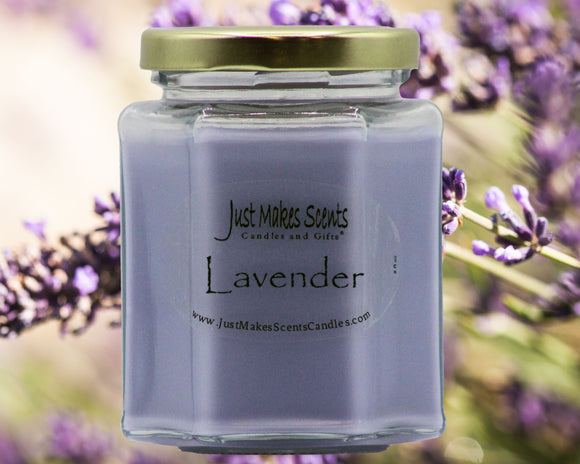 Lavender candle