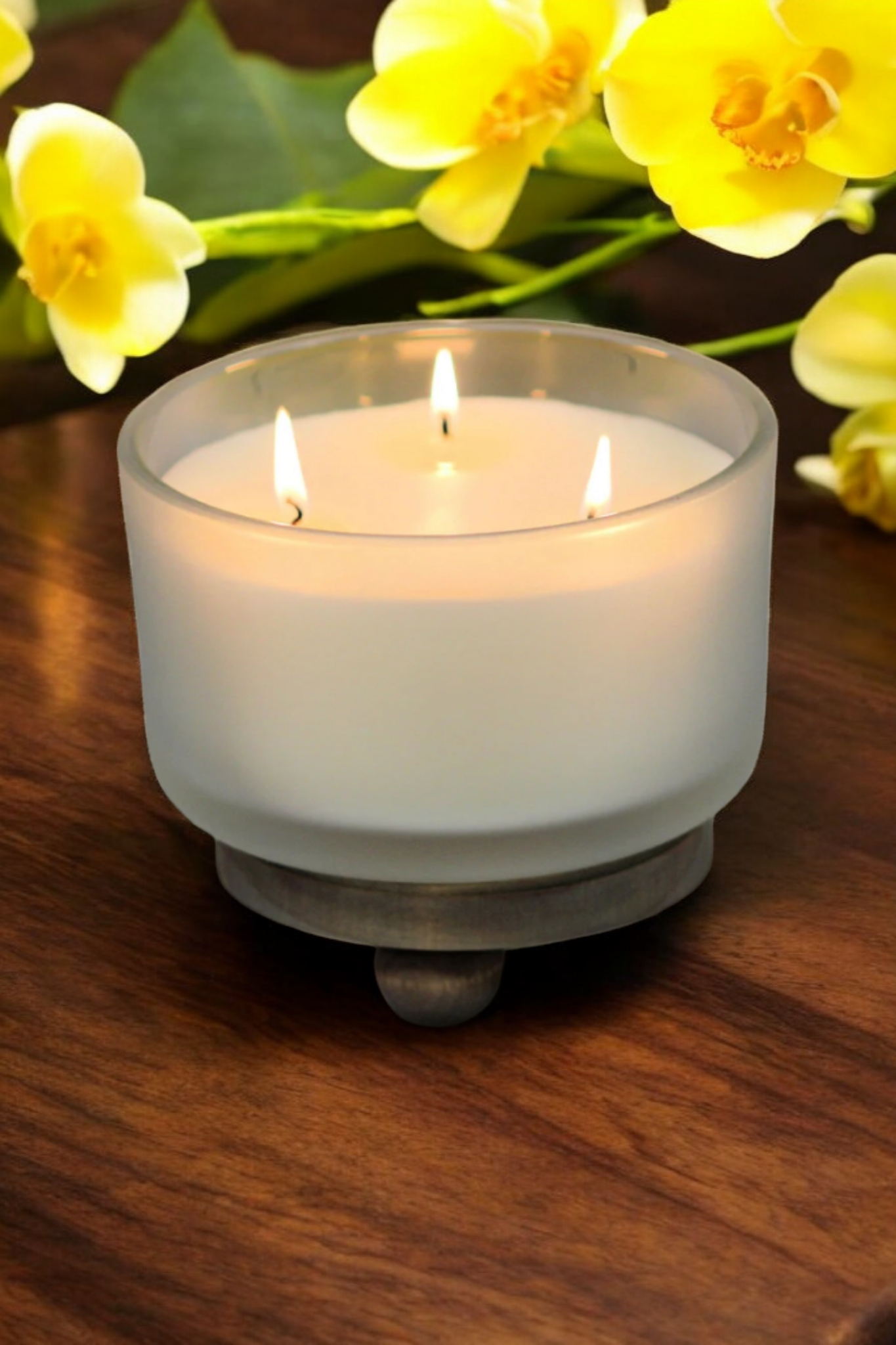 3 Wick - Gardenia Scented Candle (17 oz)