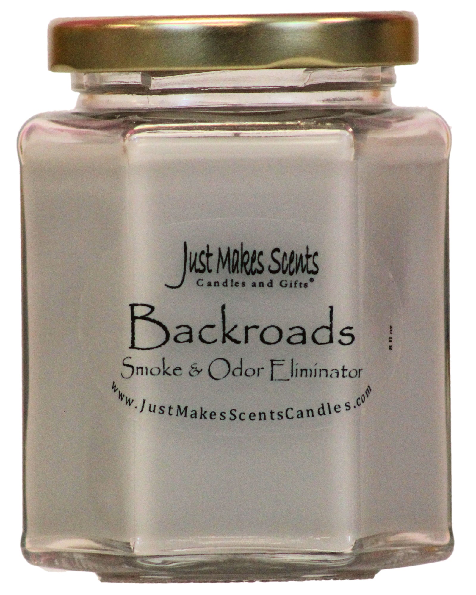 Backroads Scented Smoke & Odor Eliminator Candle (8 oz)