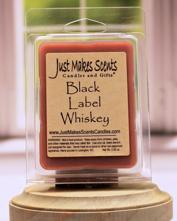 Black Label Whiskey Scented Wax Melts