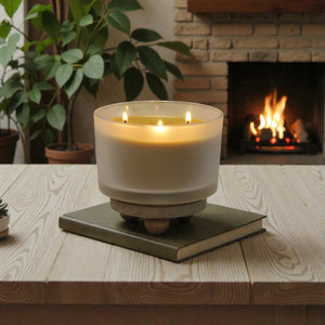 3 Wick - Frankincense & Myrrh Scented Candle  (17 oz)