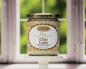 Chai Latte Scented Smoke & Odor Eliminator Candle - 12 oz