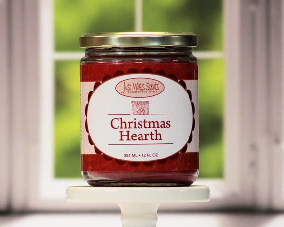 Christmas Hearth Scented Candle - 12 oz