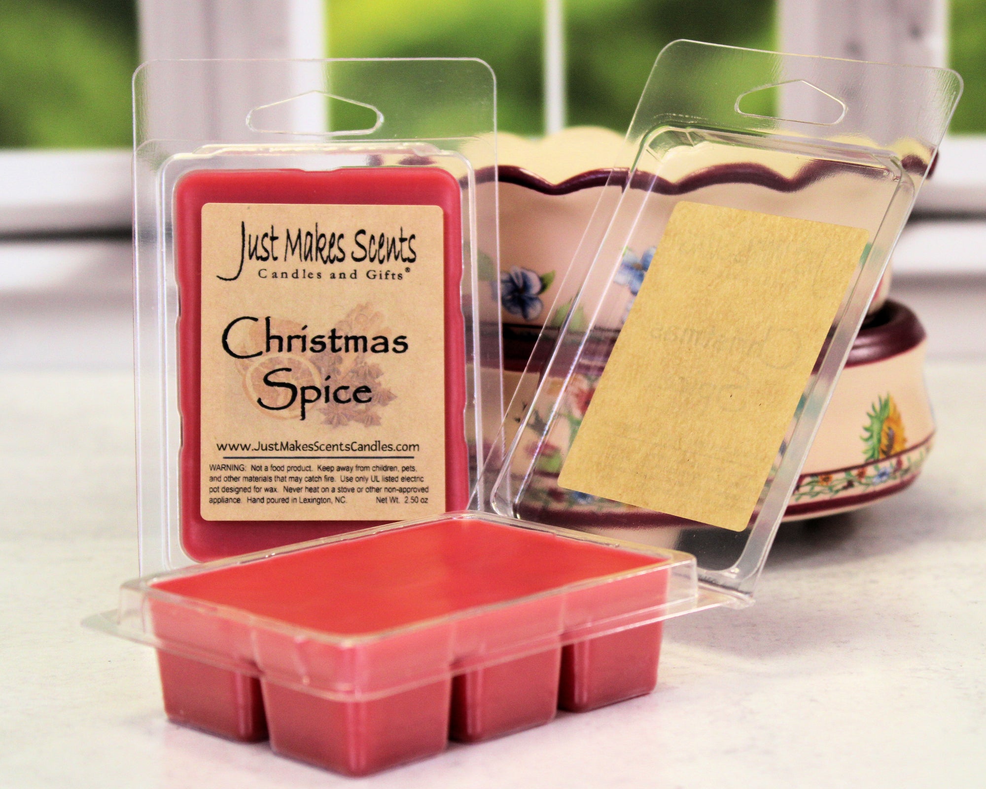 christmas spice scented wax melt clove wax bar tart christmas smell fragrance aroma