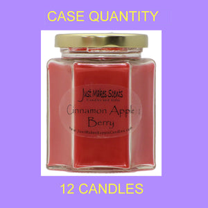 Cinnamon Apple Berry Scented Candle