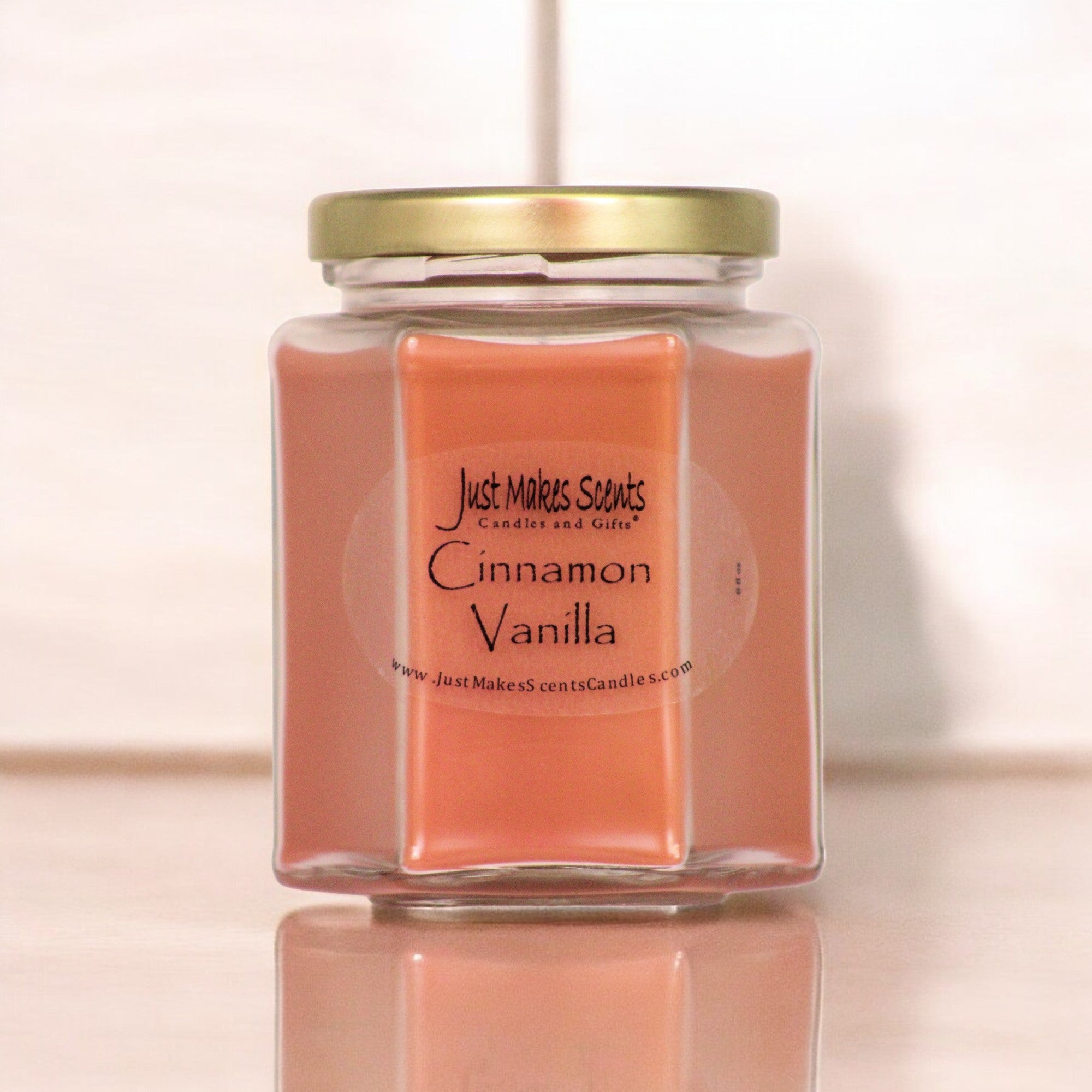 Cinnamon Vanilla Scented Candle