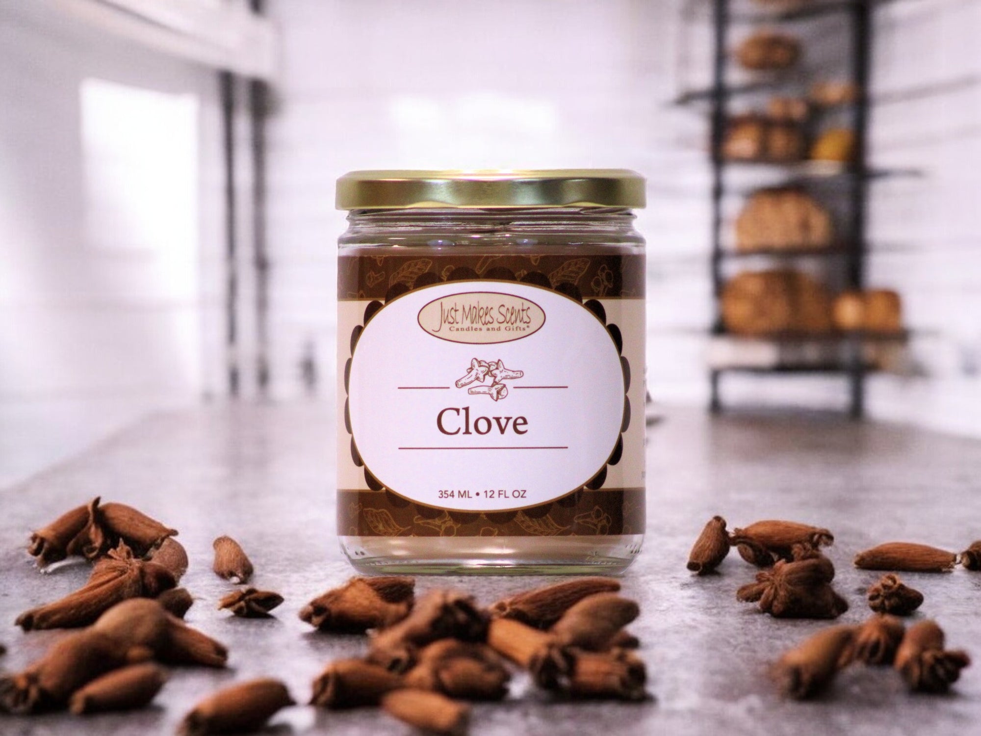 Clove Scented Candle - 12 oz