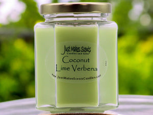 Coconut Lime Verbena Scented Candle