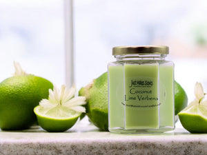 Coconut Lime Verbena Scented Candle