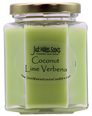 Coconut Lime Verbena Scented Candle