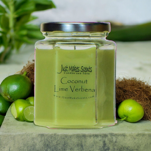 Coconut Lime Verbena Scented Candle