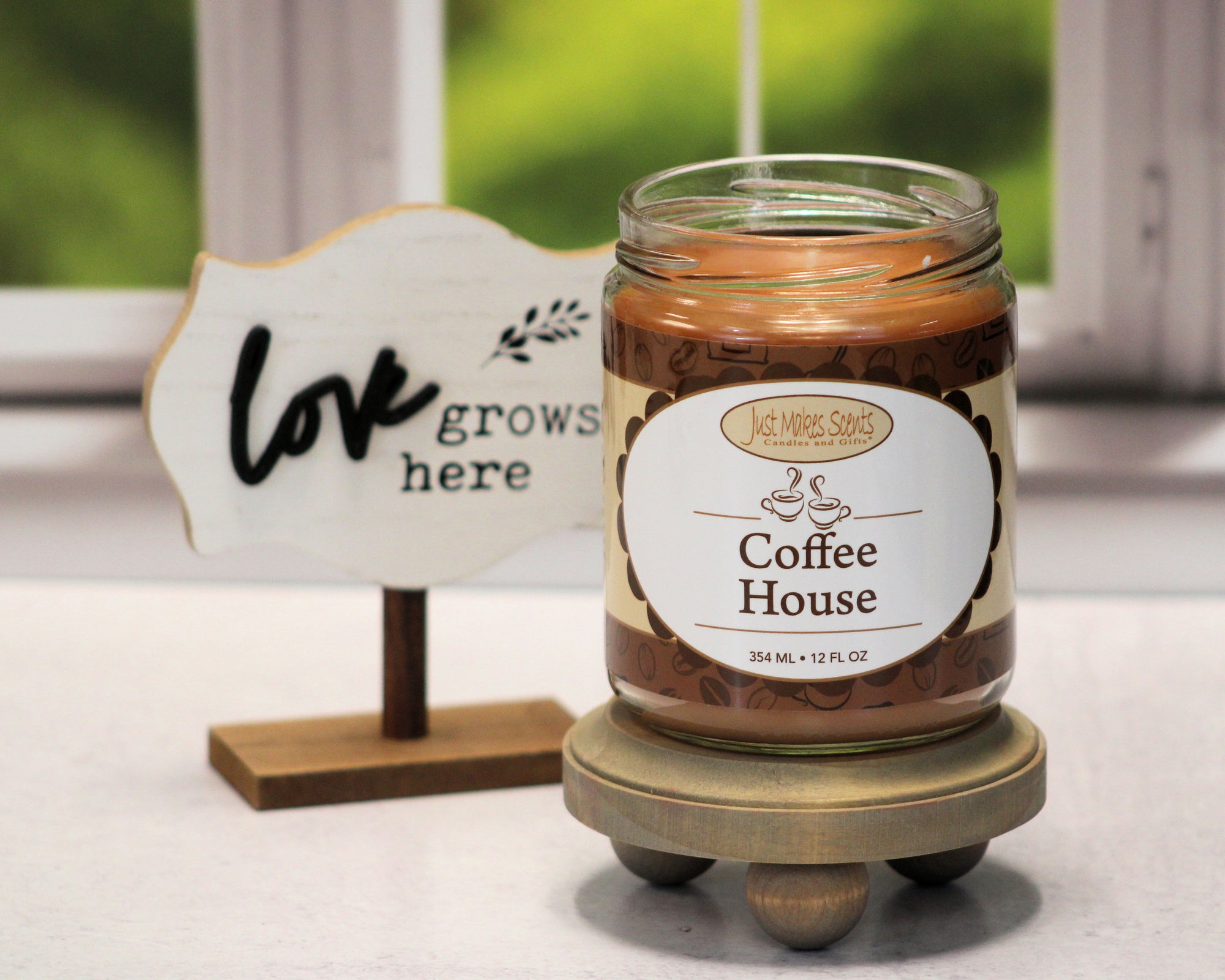 Coffee House Scented Candle - 12 oz