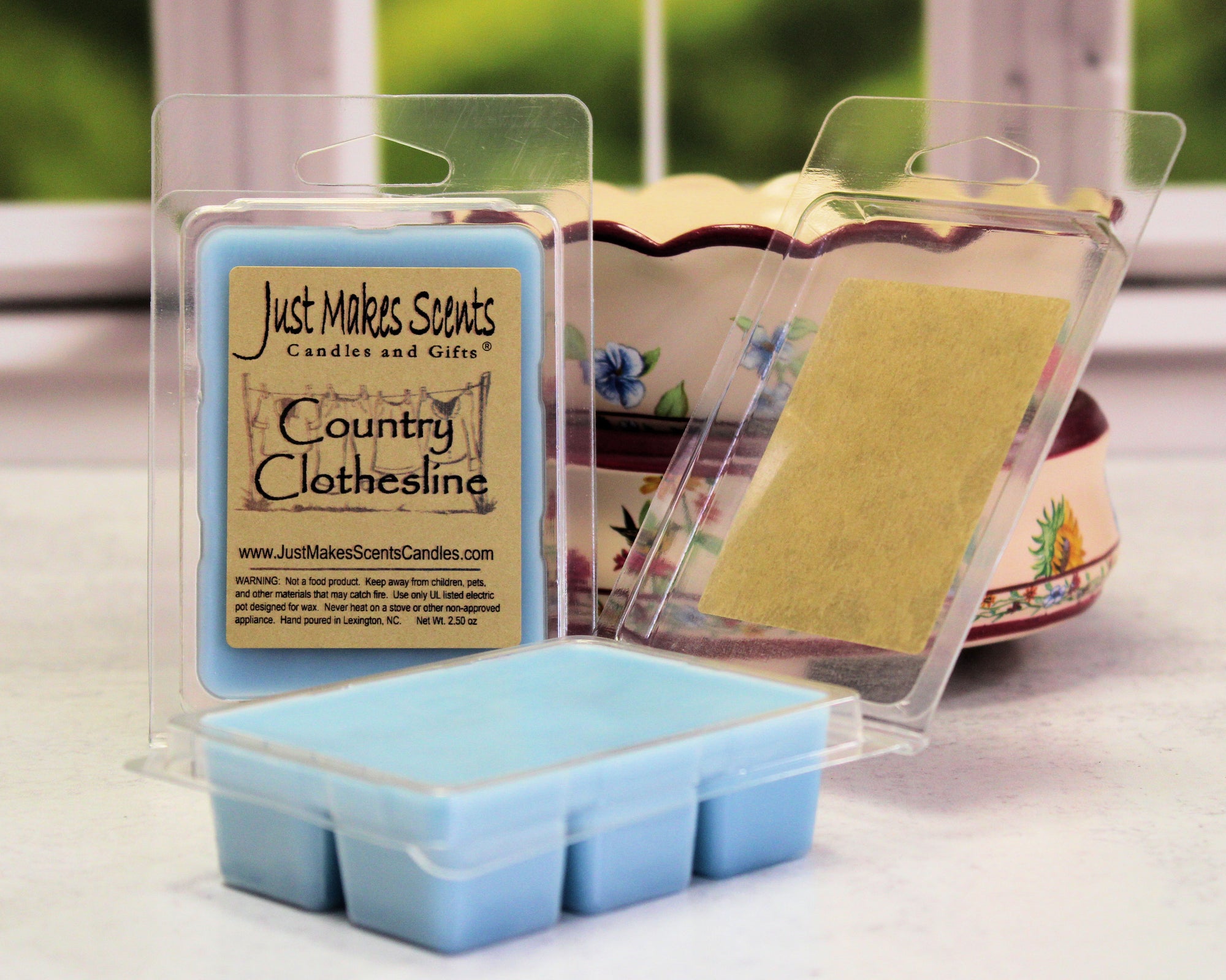 Country Clothesline Scented Wax Melts - Compare to the scent of Downy Fabric Softener