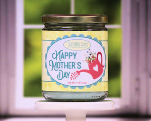 Happy Mother's Day Candle - Yellow Label - 12 oz.