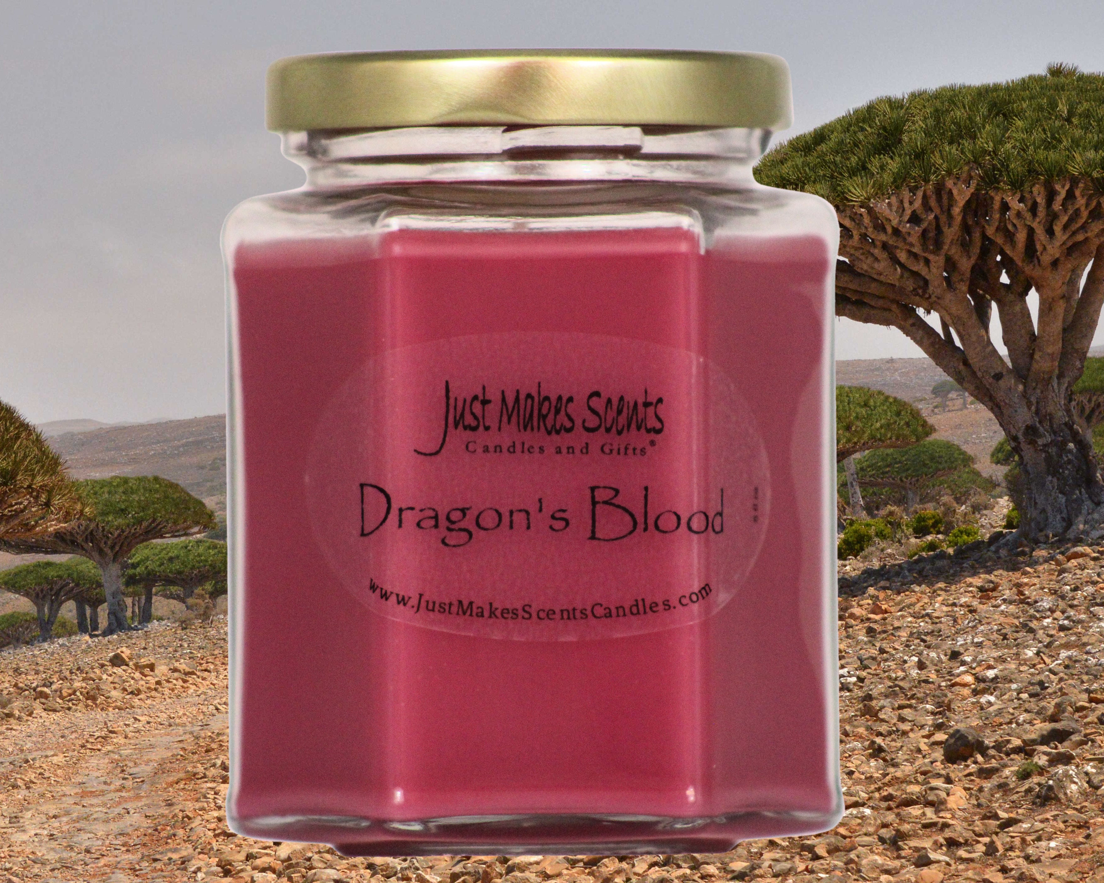  Frankincense & Myrrh Scented Blended Soy Candle (8 oz