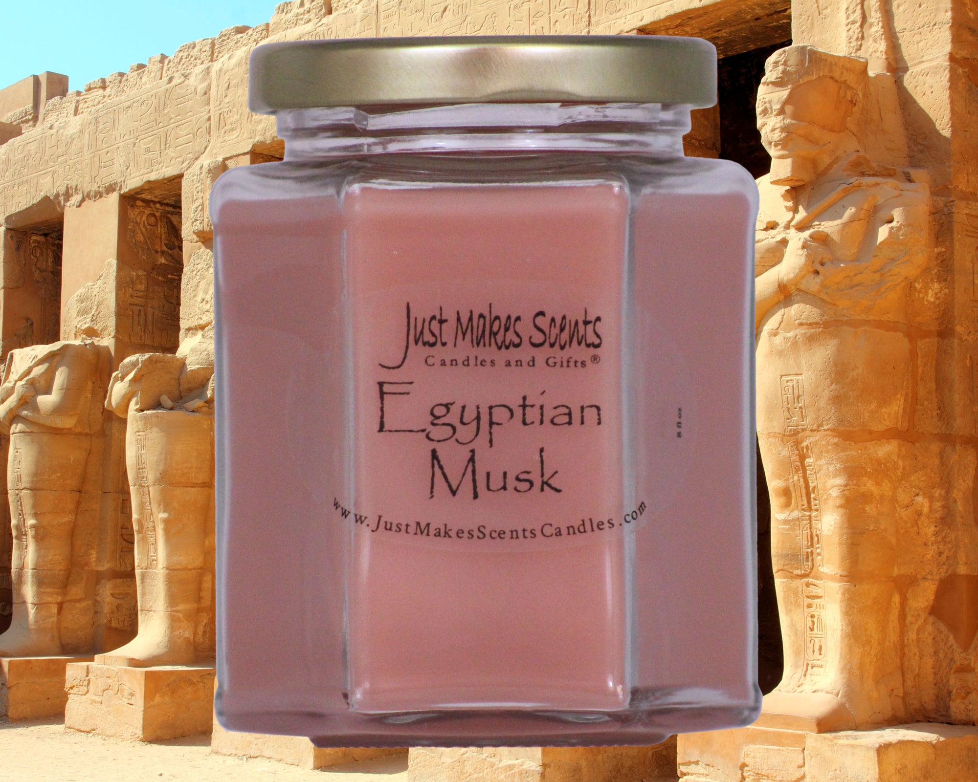 Egyptian Musk Scented Candle - 8 oz