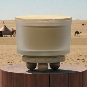 3 Wick - Frankincense & Myrrh Scented Candle  (17 oz)