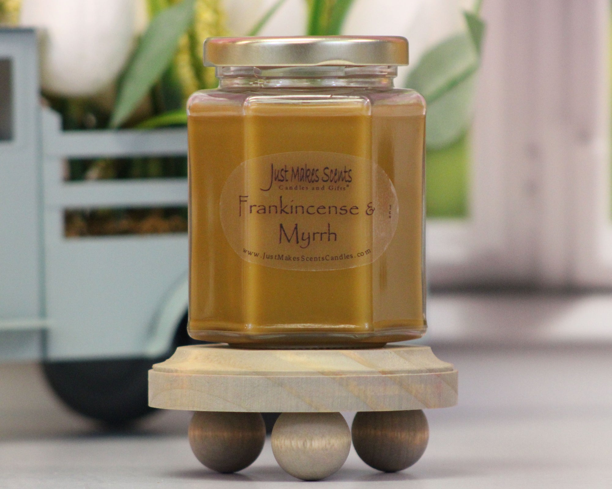 Frankincense & Myrrh Scented Candle