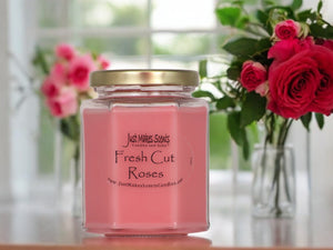 Fresh Cut Roses Scented Candle - 8 oz