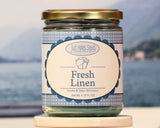 Fresh Linen Scented Smoke & Odor Eliminator Candle - 12 oz