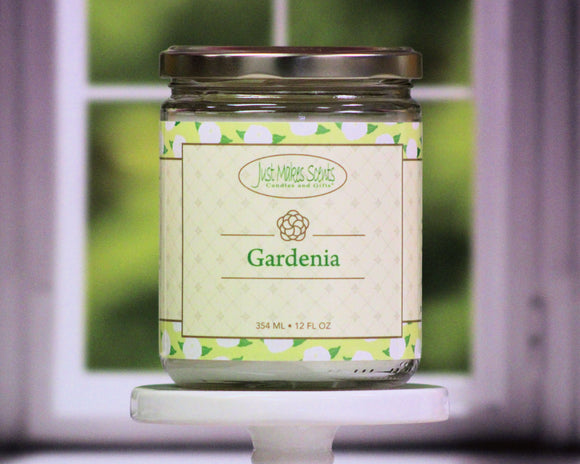 Gardenia Scented Candle - 12 oz