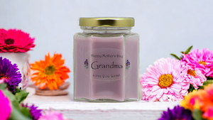 "Grandma" - Happy Mother's Day Candles