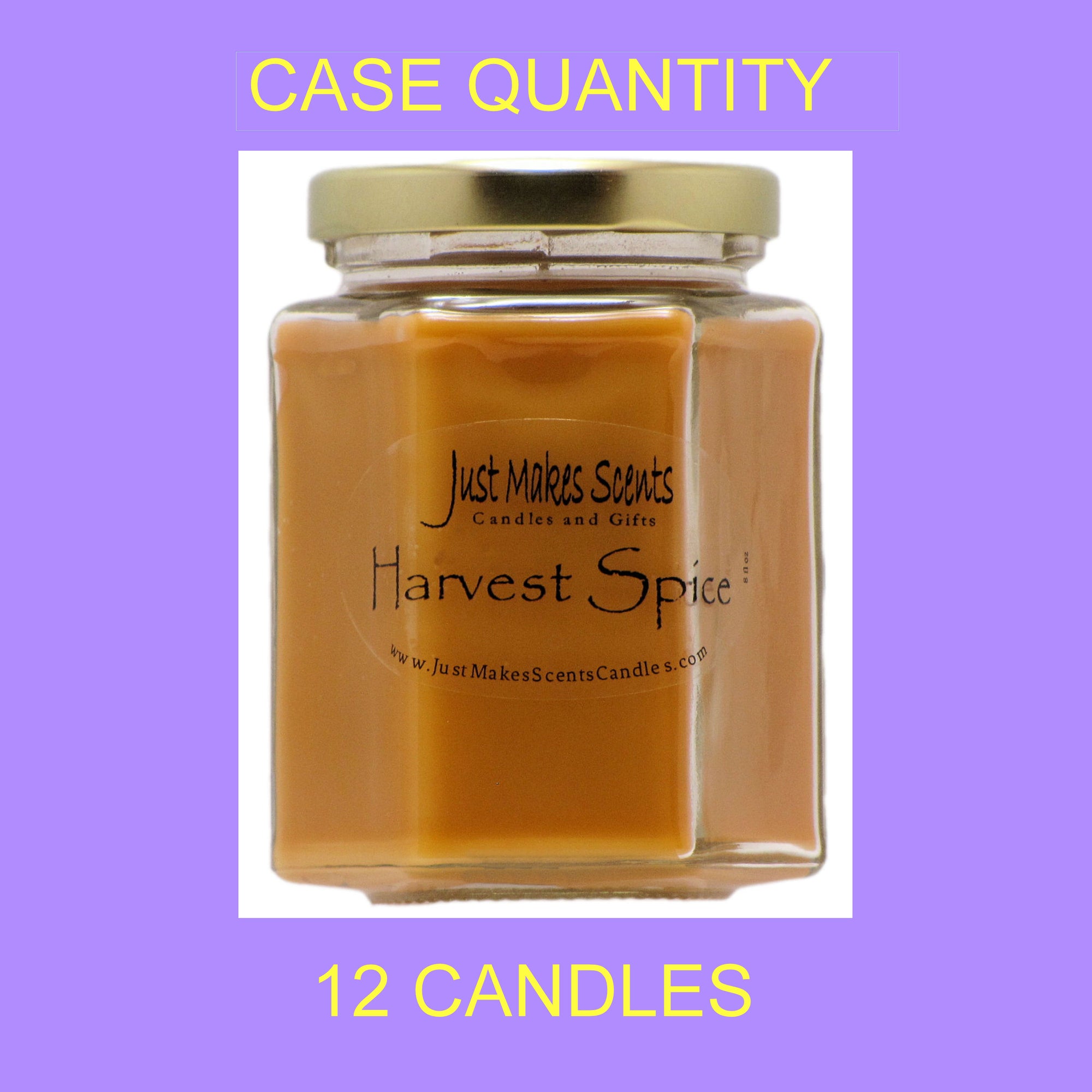 Harvest Spice Scented Candle - 8 oz