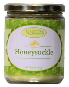 Honeysuckle Scented Candle - 12 oz