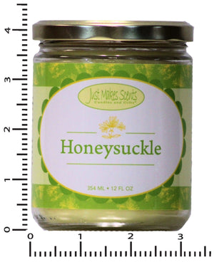 Honeysuckle Scented Candle - 12 oz