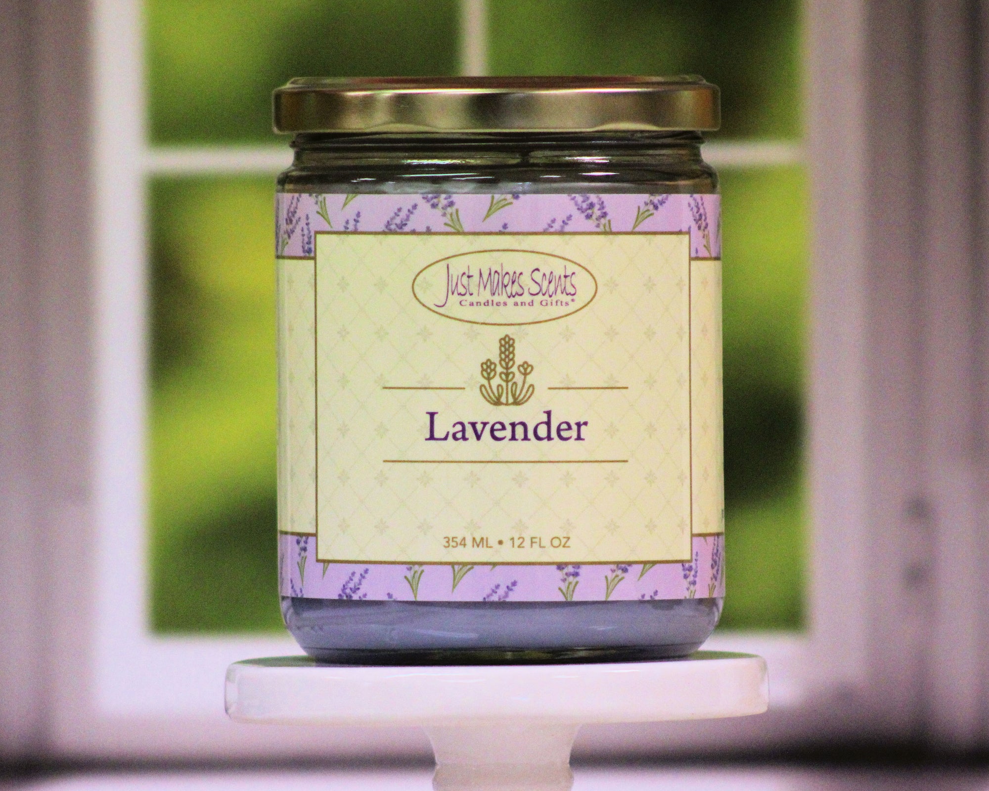 Lavender Scented Candle - 12 oz