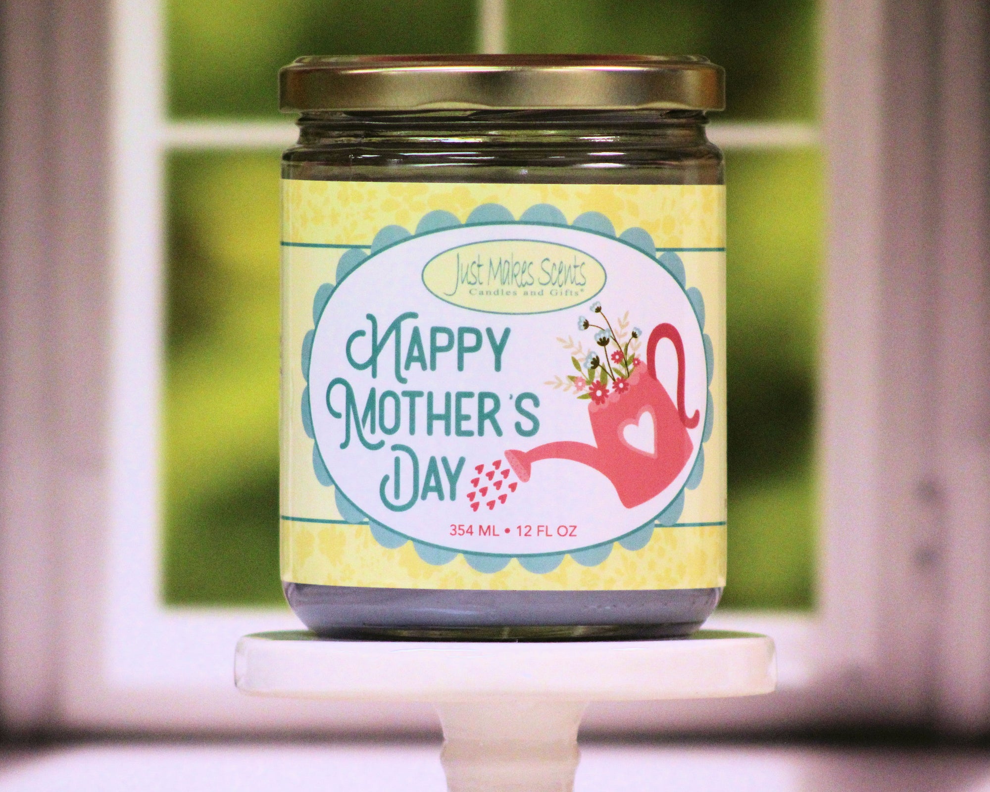 Happy Mother's Day Candle - Yellow Label - 12 oz.