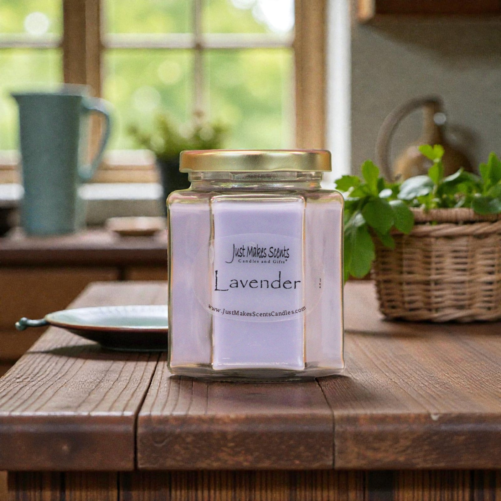 Lavender candle
