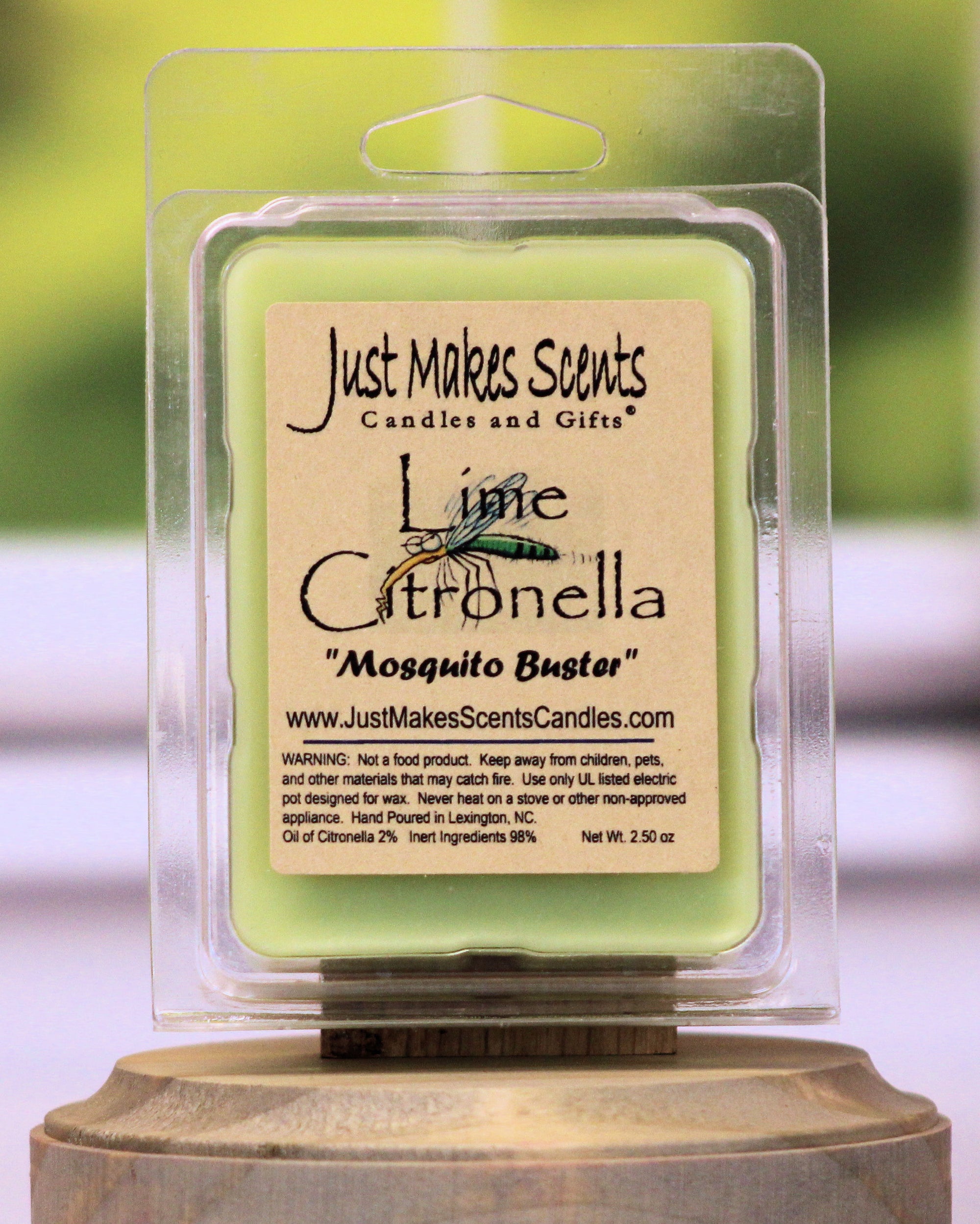 Lime Citronella Scented Wax Melts