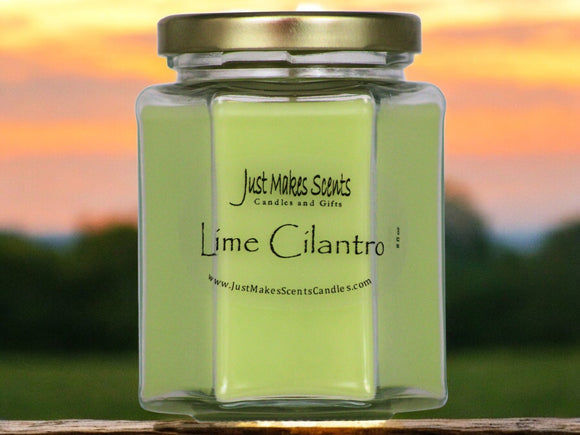 Lime Cilantro Scented Candle