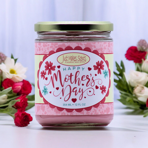 Happy Mother's Day Candle - Pink Label - 12 oz.