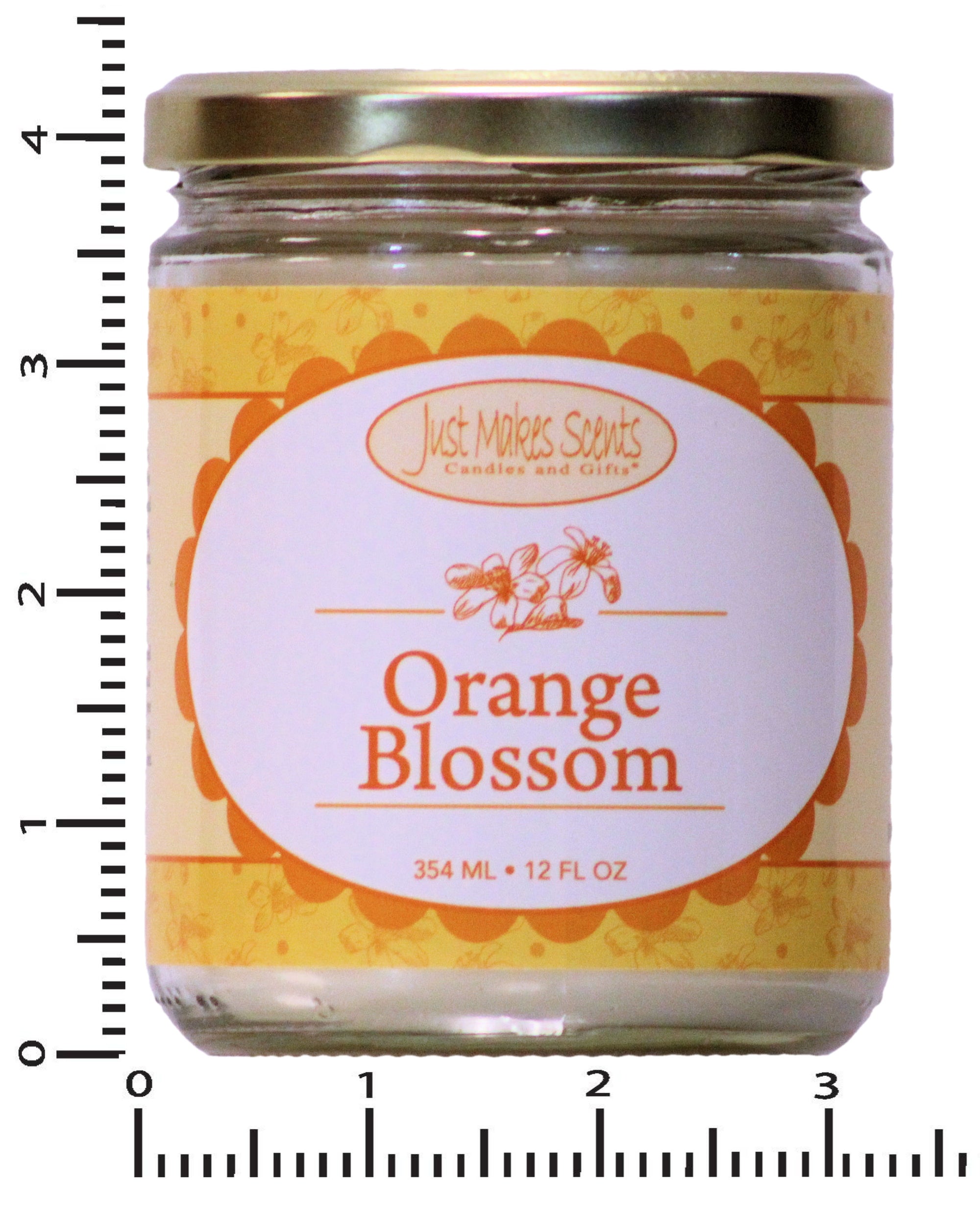 Orange Blossom Scented Candle - 12 oz