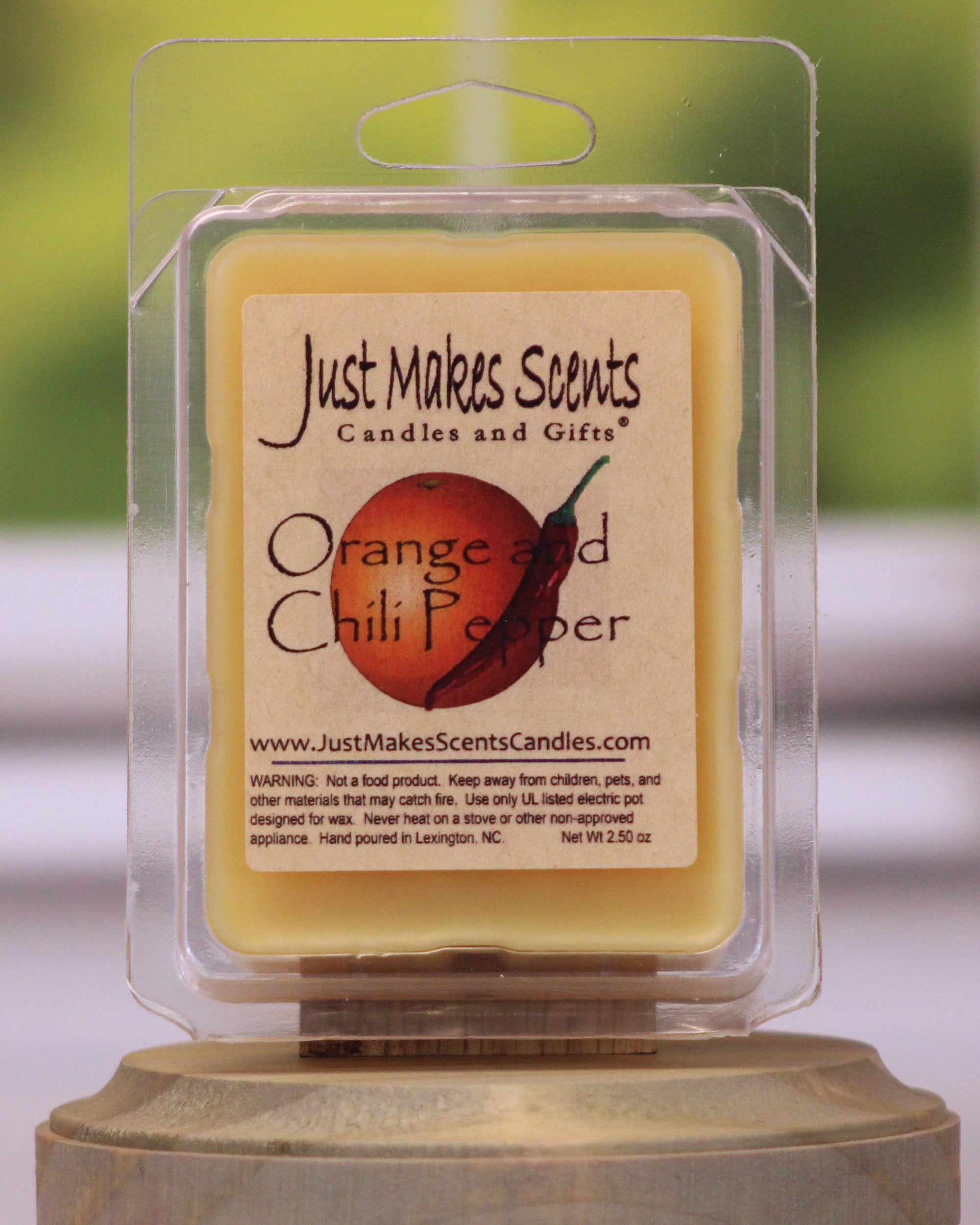 Orange & Chili Pepper Scented Wax Melts