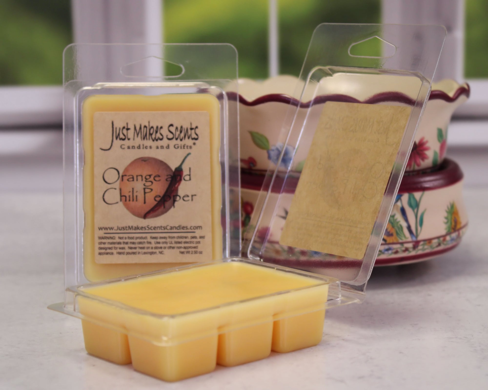 Orange & Chili Pepper Scented Wax Melts