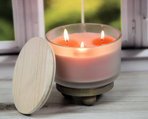 3 Wick - Orange Citronella Scented Candle (17 oz)