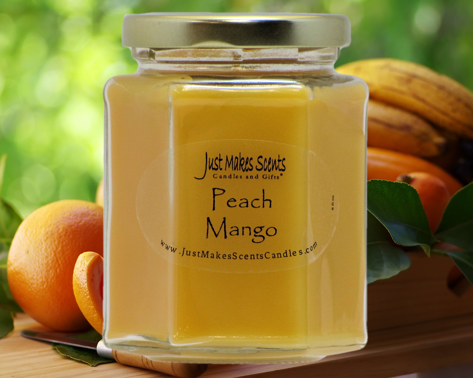 Peach Mango Scented Candle