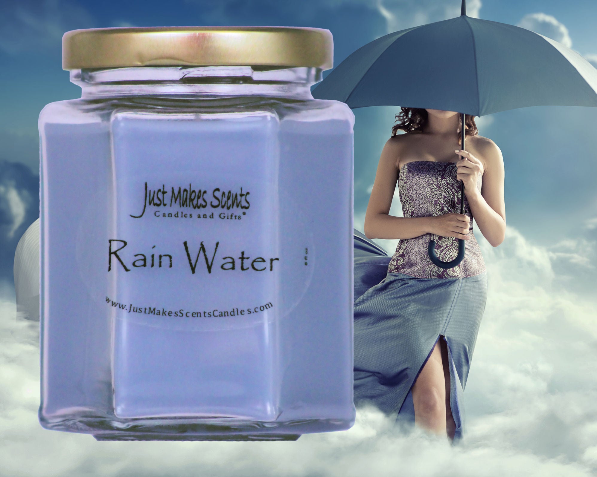 Rain Water Scented Candle