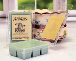 Sinus Relief Wax Melts with Camphor & Eucalyptus