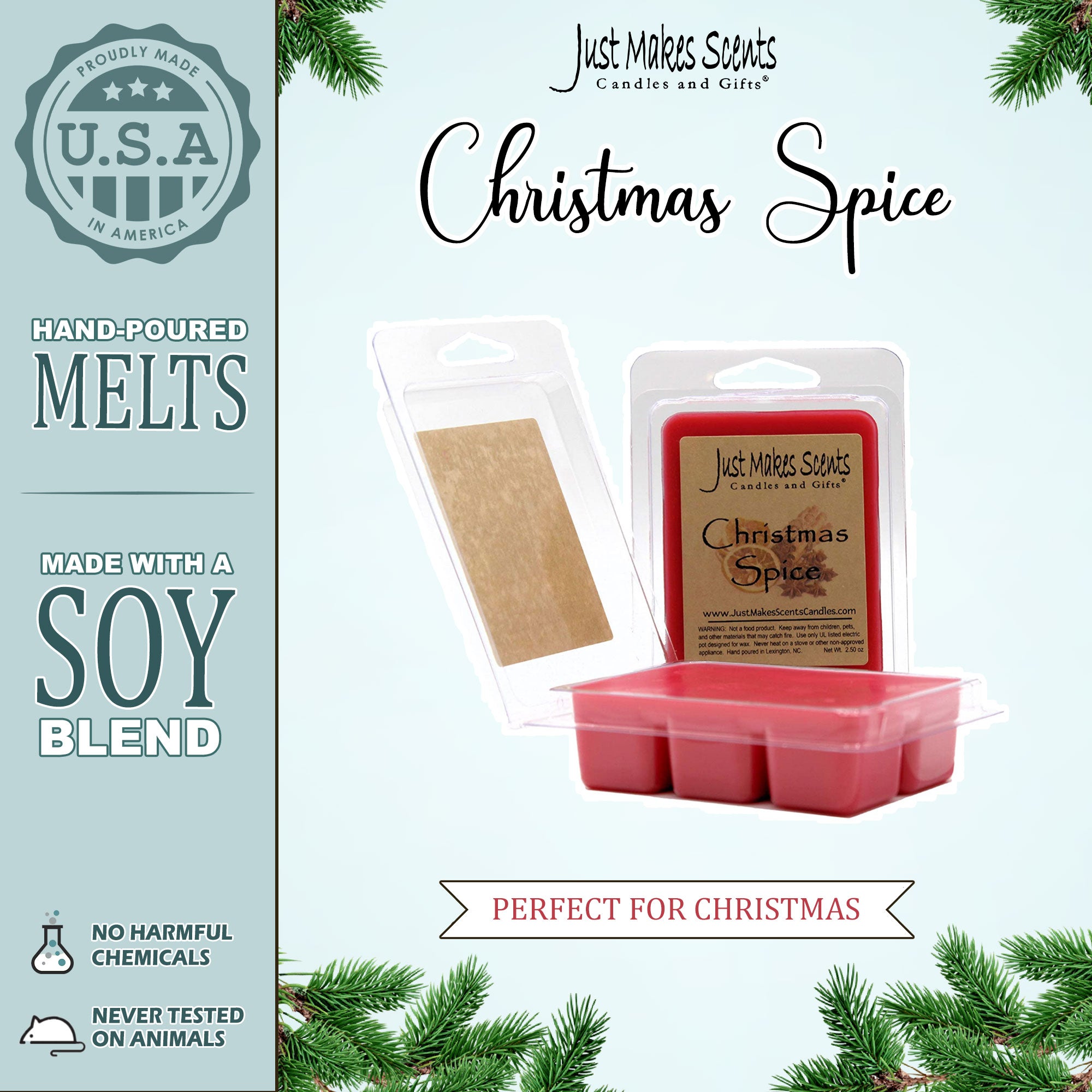 Christmas Spice Scented Wax Melts