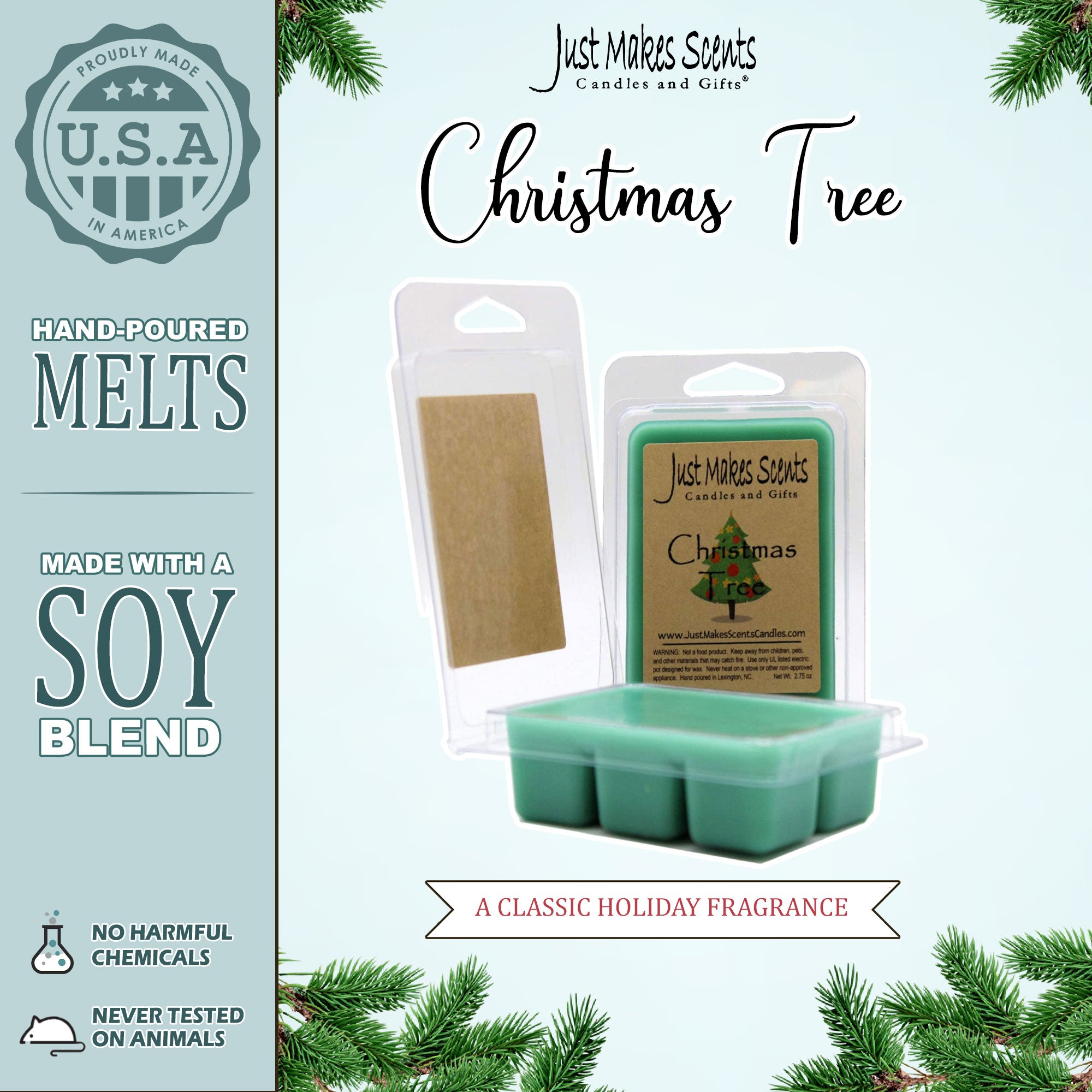 Christmas Tree Scented Wax Melts