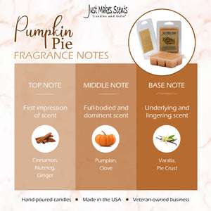 Pumpkin Pie Scented Wax Melts