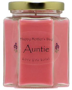 "Auntie" - Happy Mother's Day Candles