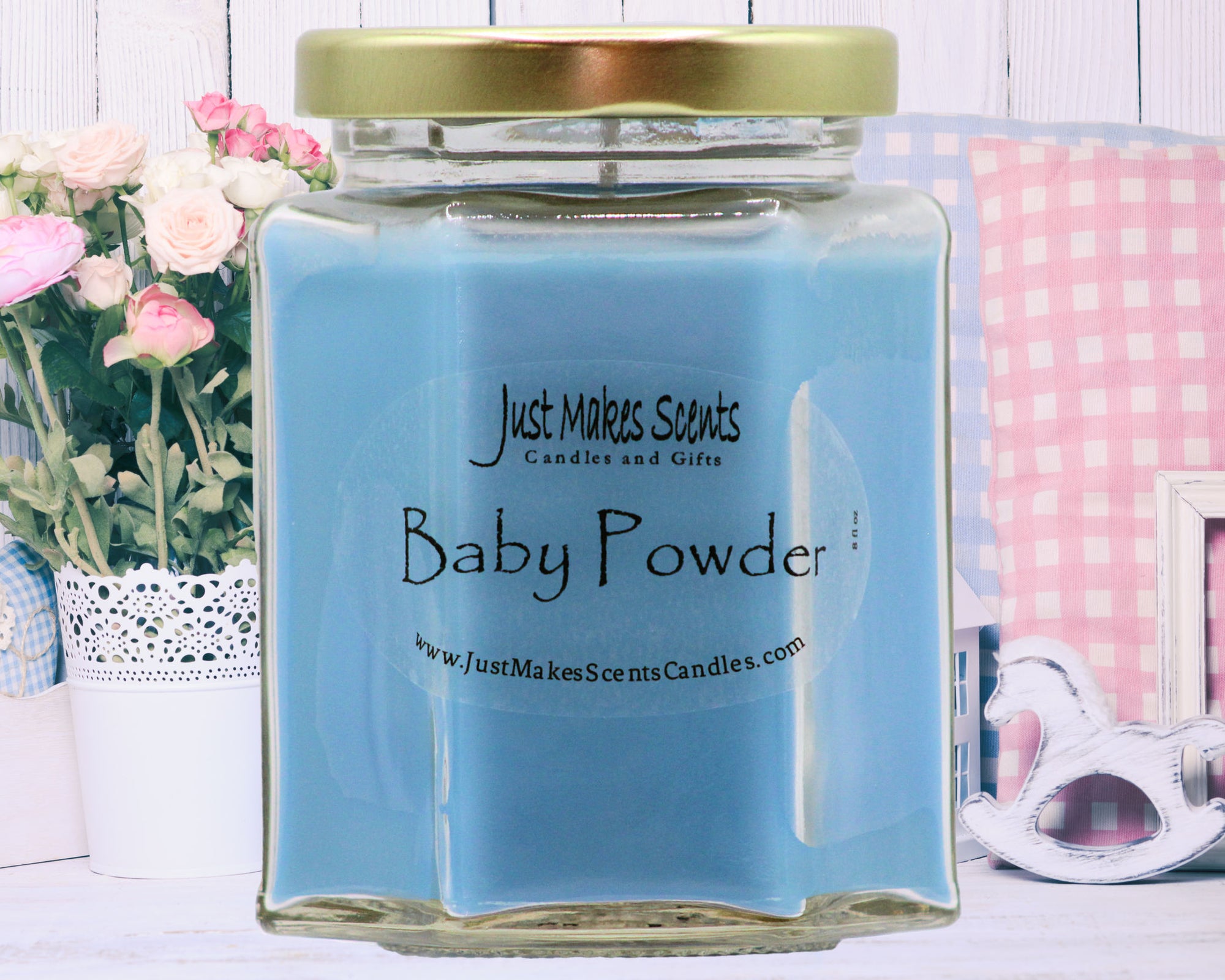 Baby Powder Scented Candle