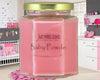 Pink Baby Powder Candle