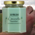 Citronella Mosquito Repelling Candle for Indoor Use