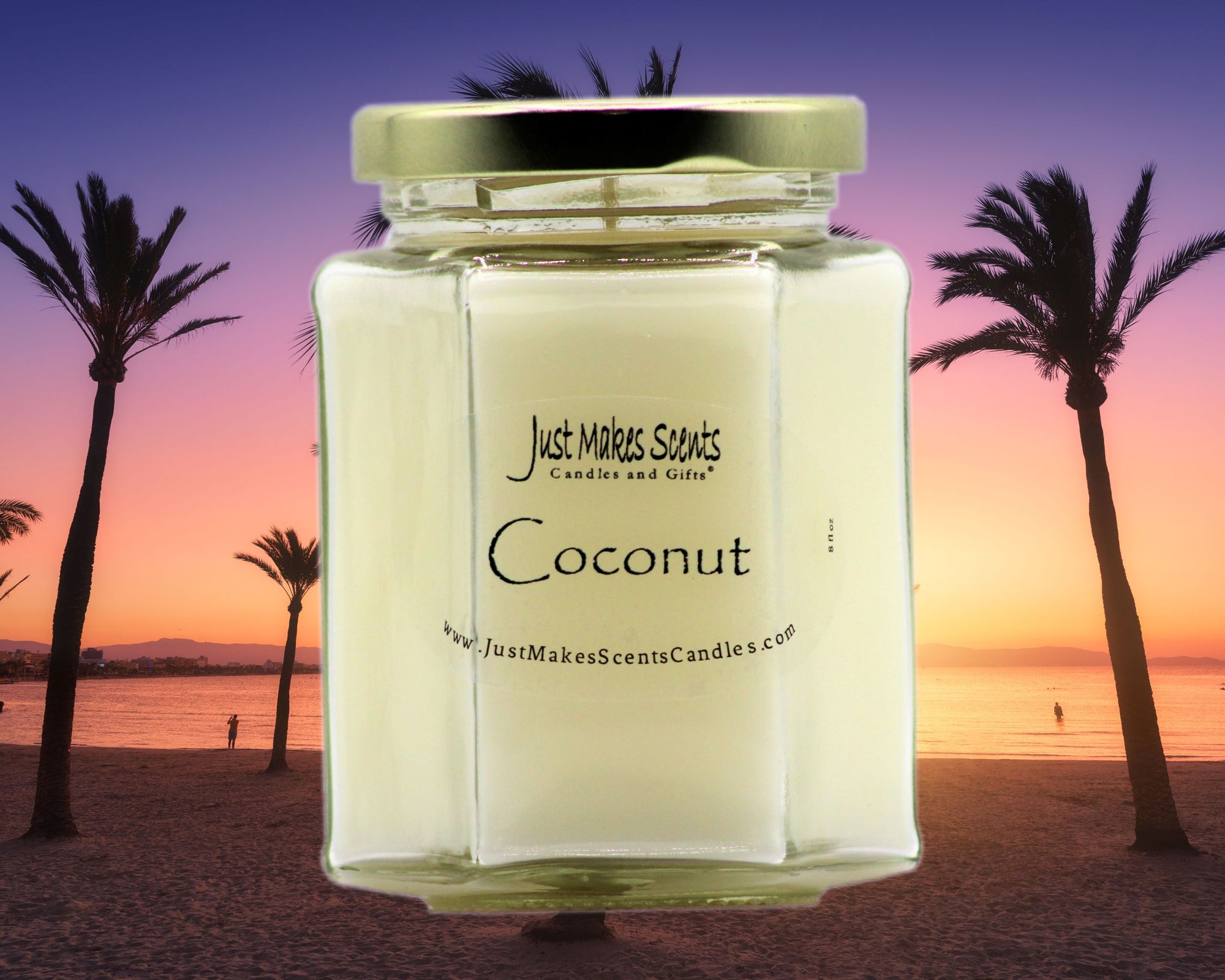 Coconut Scented Candle